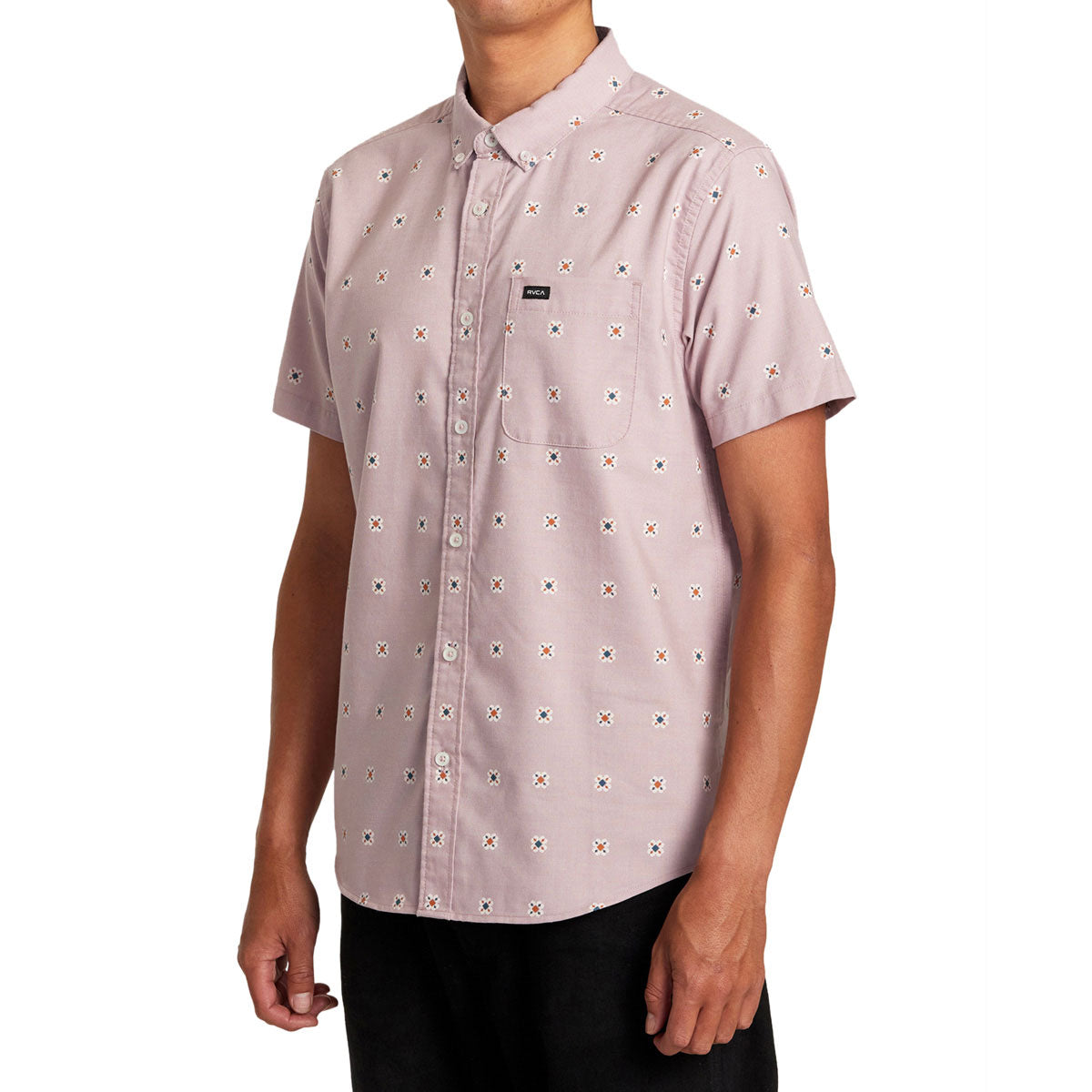 RVCA Thatll Do Print Shirt - Pale Mauve Multi image 3