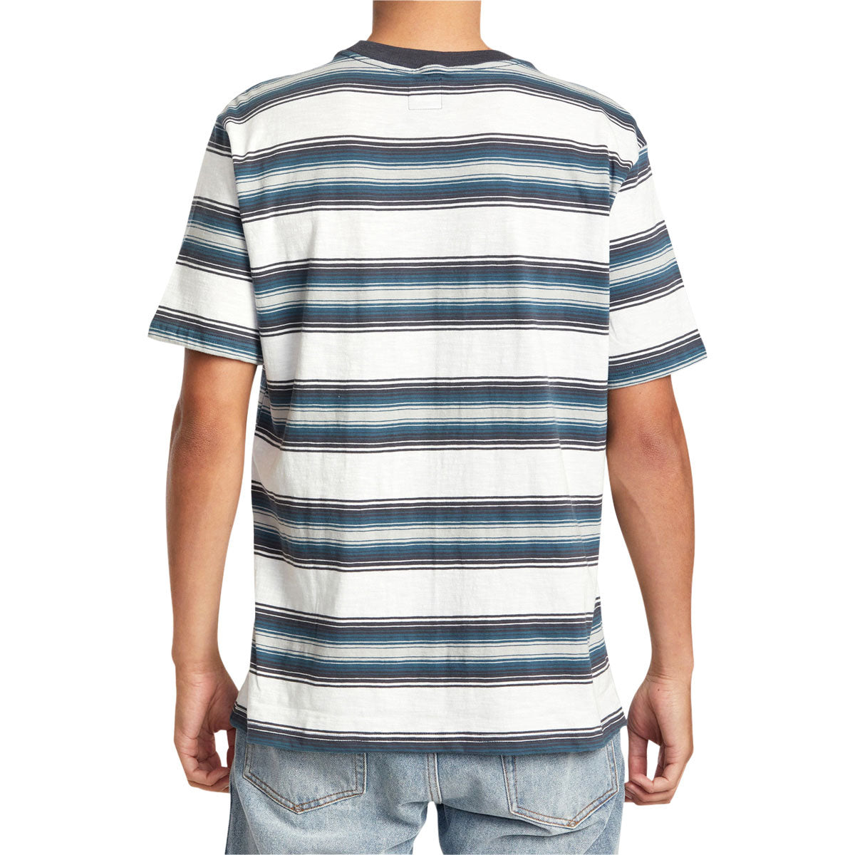 RVCA Polanco Stripe Shirt - Antique White image 2