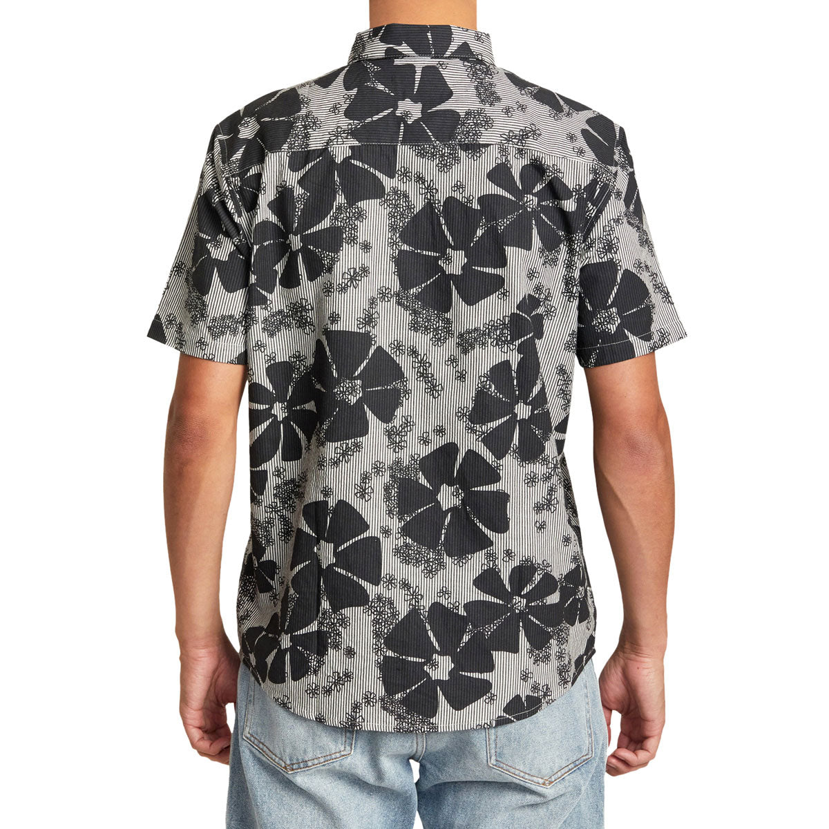 RVCA Yoyogi Seersucker Shirt - Black image 2