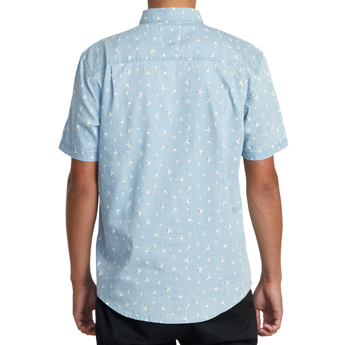 RVCA County Line Shirt - Washed Denim image 2