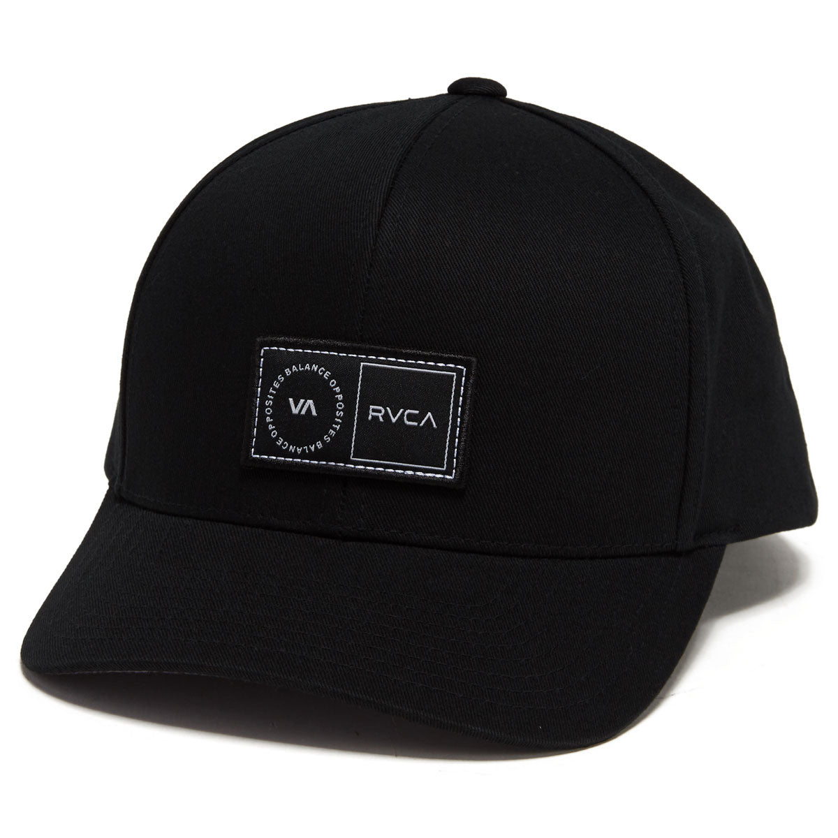 RVCA Platform Snapback Hat - Black image 1