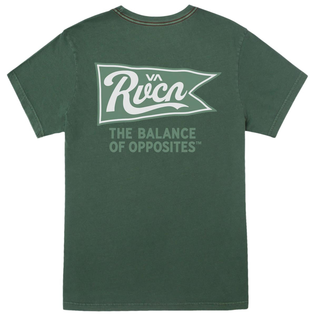 RVCA Pennantan T-Shirt - College Green image 1