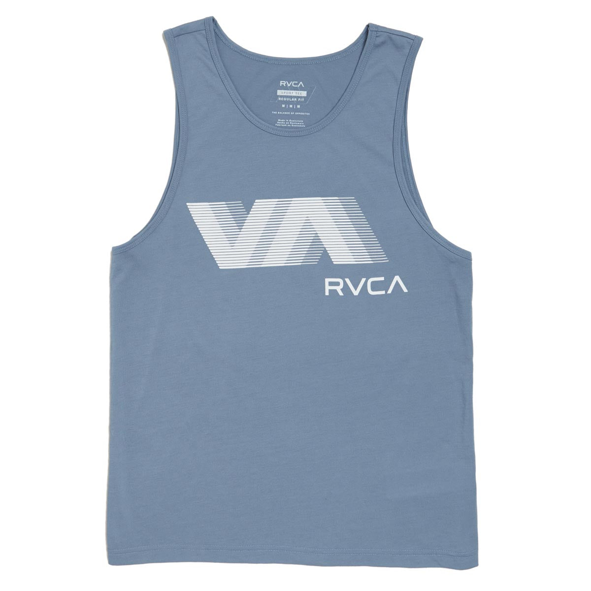 RVCA VA Blur Tank Top - Blue Tack image 1