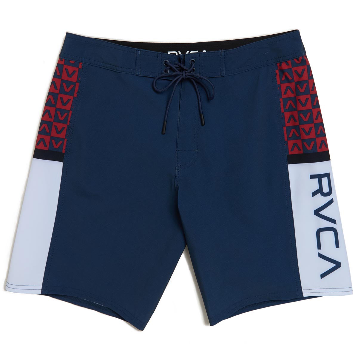 Rvca Mens Eastern Elastic Trunkboard Shorts White RVCA Men's