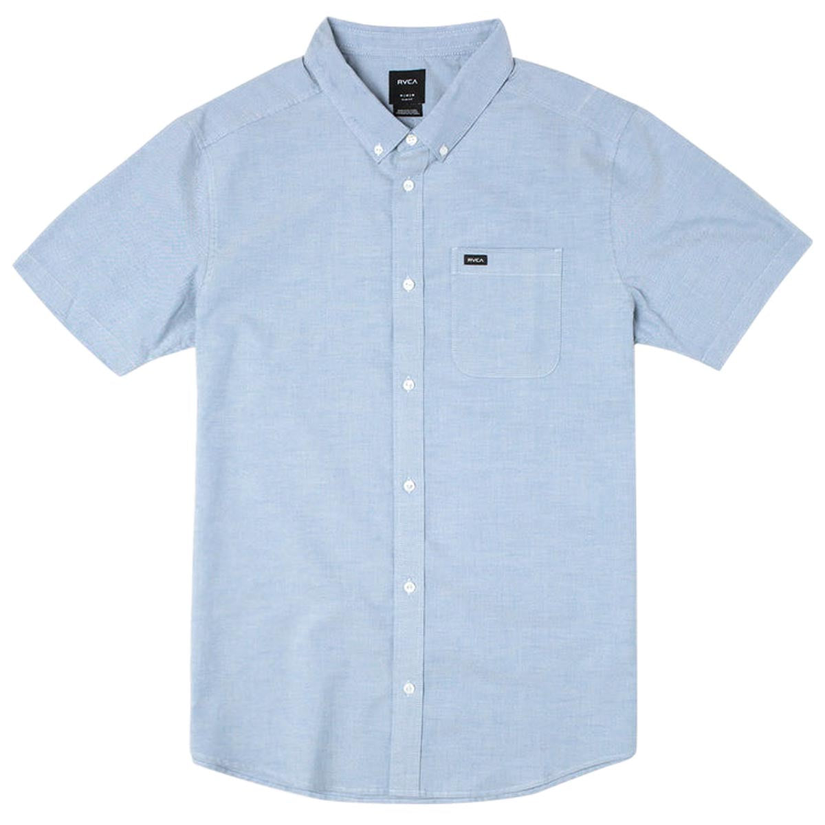 RVCA Thatll Do Stretch Shirt - Oxford Blue 2 image 4