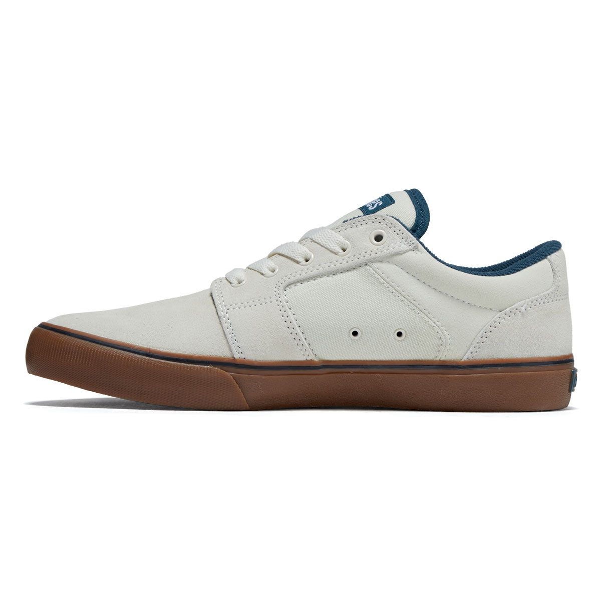 Etnies Barge Ls Shoes - White/Blue/Gum image 2