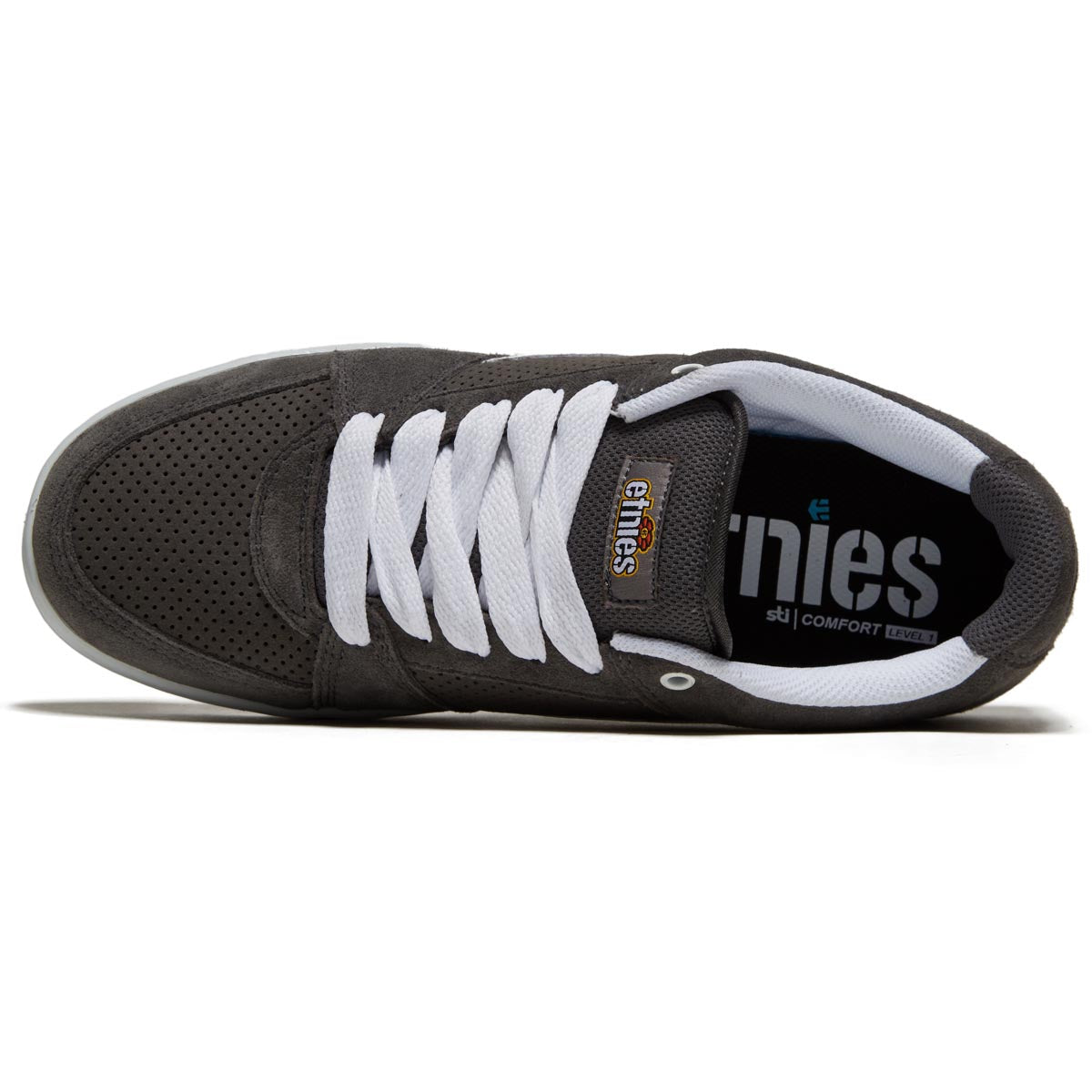 Etnies Mc Rap Lo Shoes - Grey/White image 3