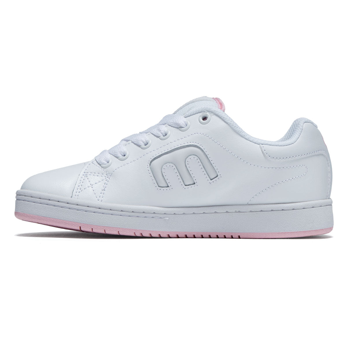 Etnies Womens Callicut Shoes - White/Pink image 2