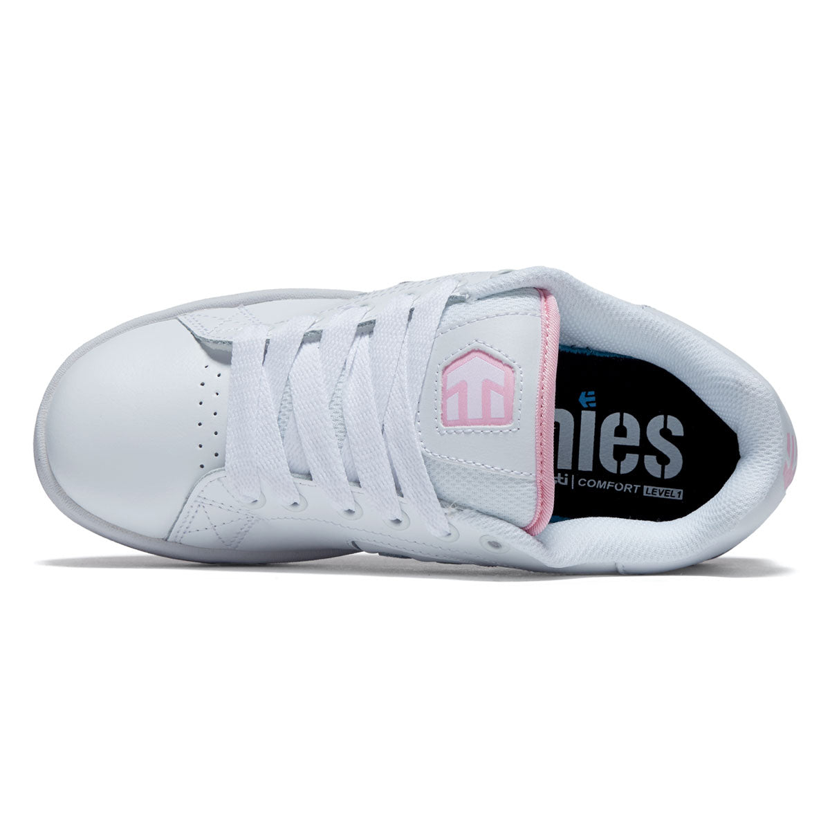 Etnies Womens Callicut Shoes - White/Pink image 3