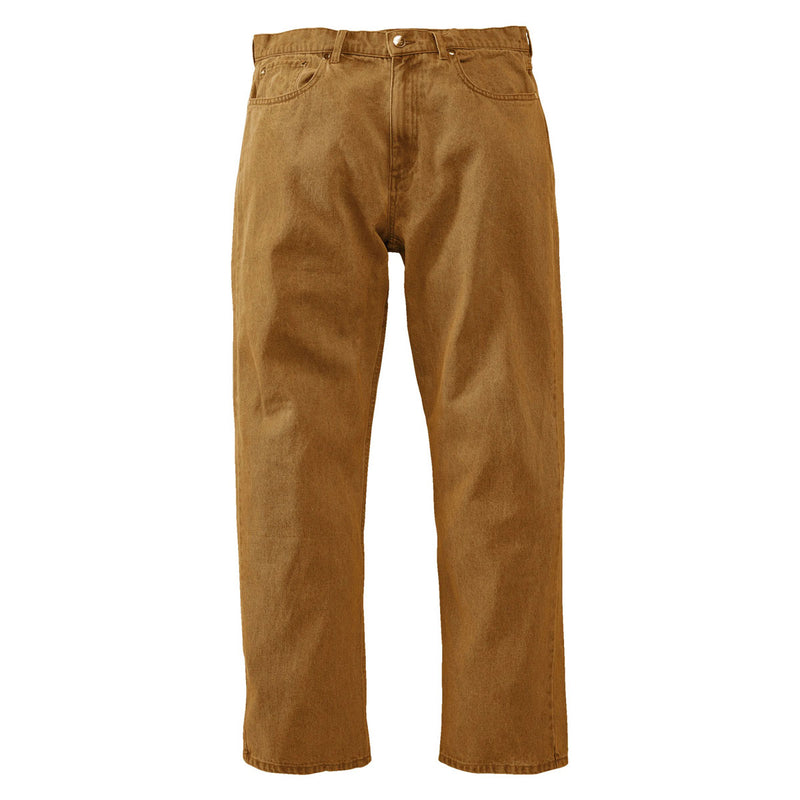 eS Baggy Denim Jeans - Brown