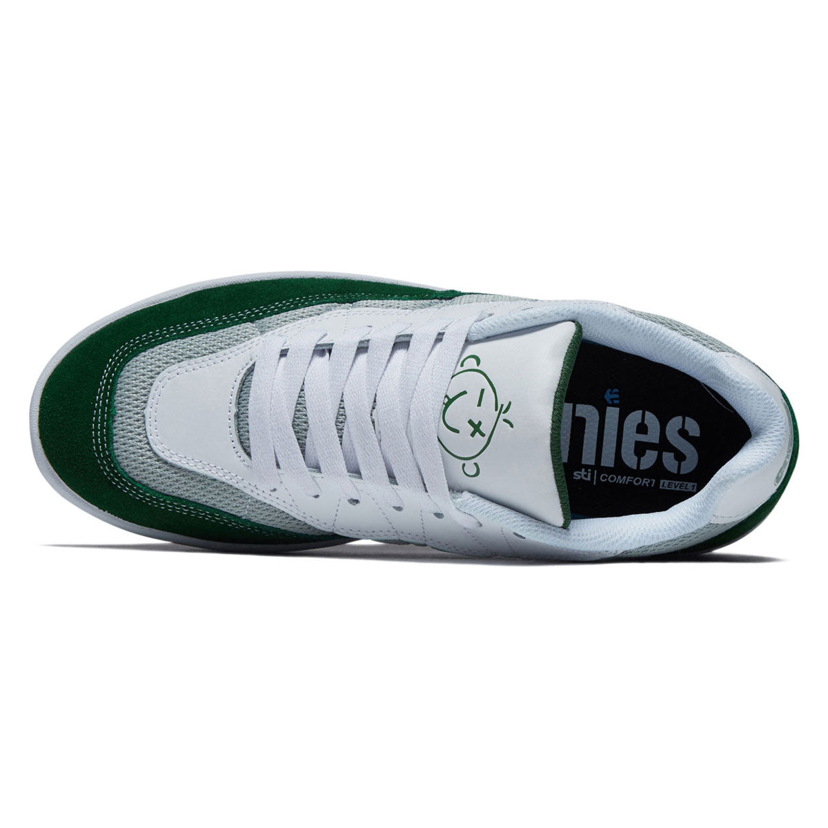 Etnies Snake Shoes - Green/White/Grey image 3