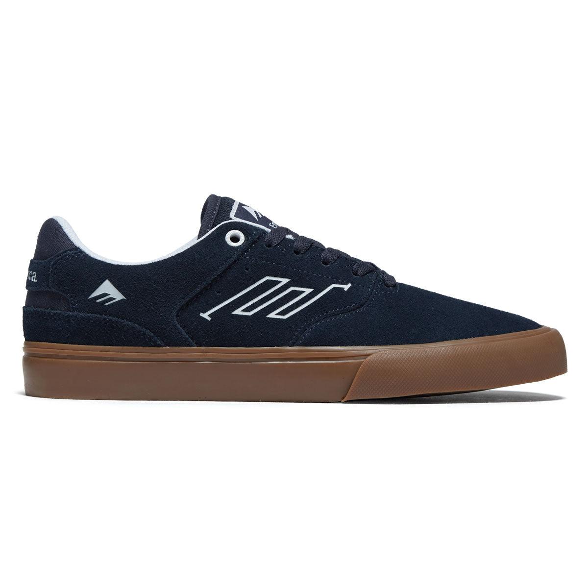 Emerica The Low Vulc Shoes - Navy/Gum image 1
