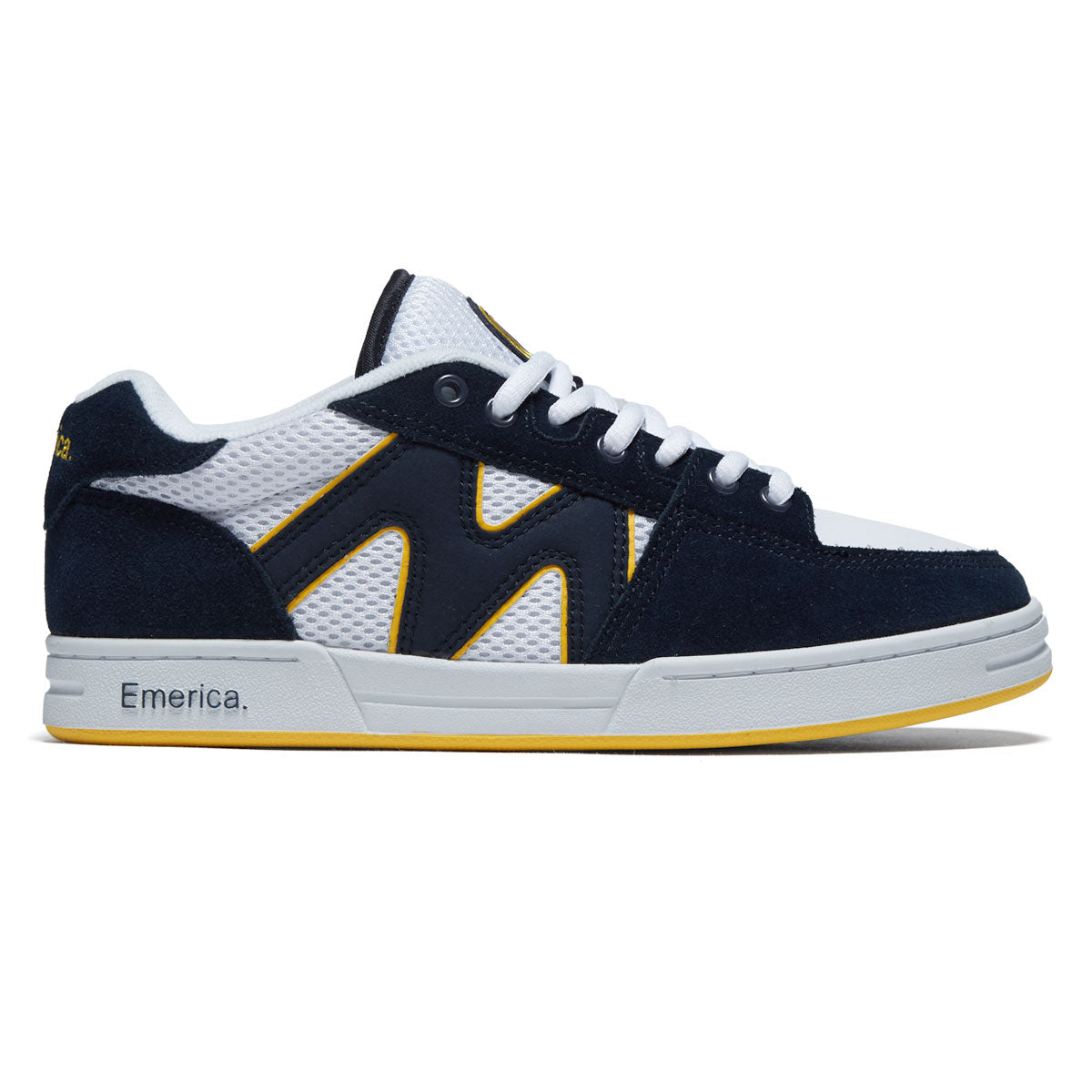 Emerica OG-1 Shoes - Navy/White/Yellow image 1