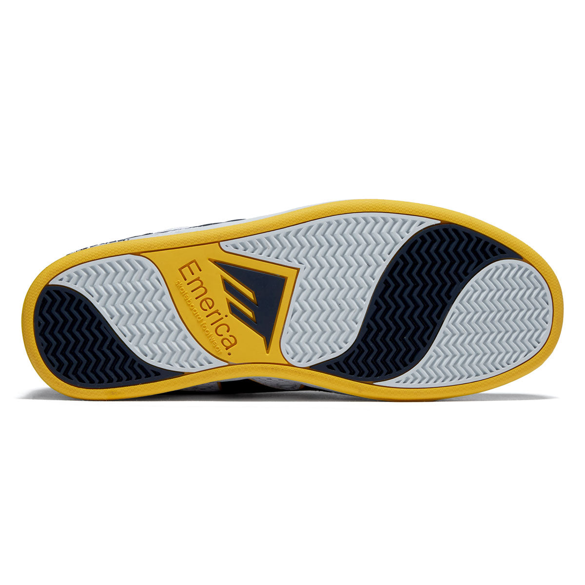 Emerica OG-1 Shoes - Navy/White/Yellow image 4