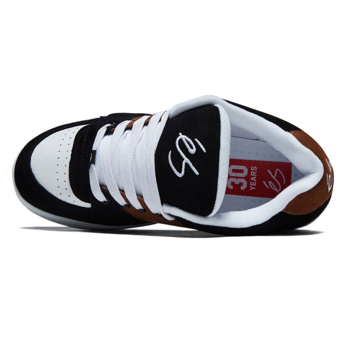 es エスACCEL OG BROWN/BLACK 27cm Accel Og brown/black/white - skate shoes | éS skateboarding