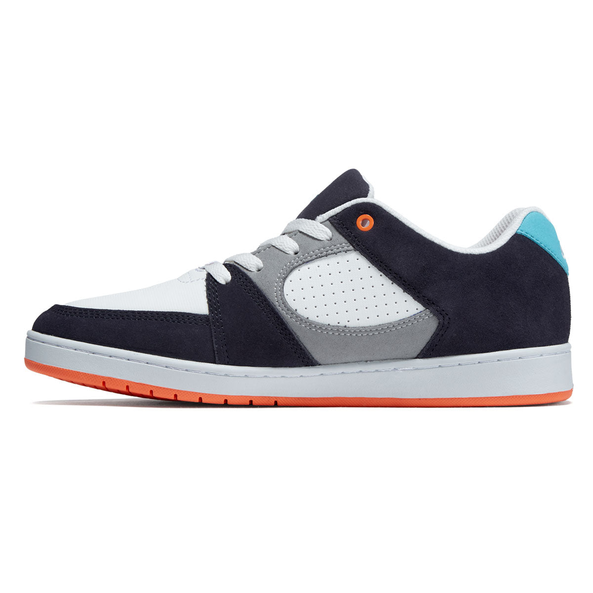 eS Accel Slim Shoes - Navy/Grey/Orange image 2