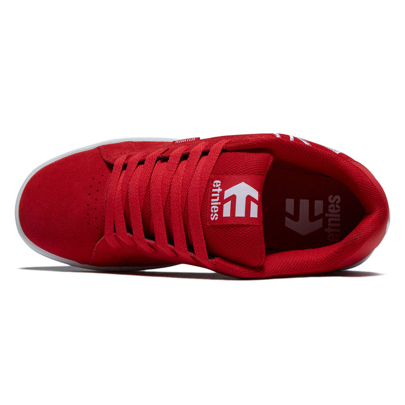 Etnies Fader Shoes - Red/White/Gum