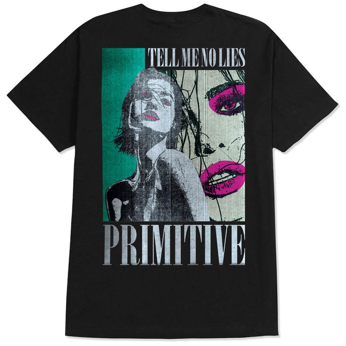 Primitive Disclosure Heavyweight T-Shirt - Black image 1