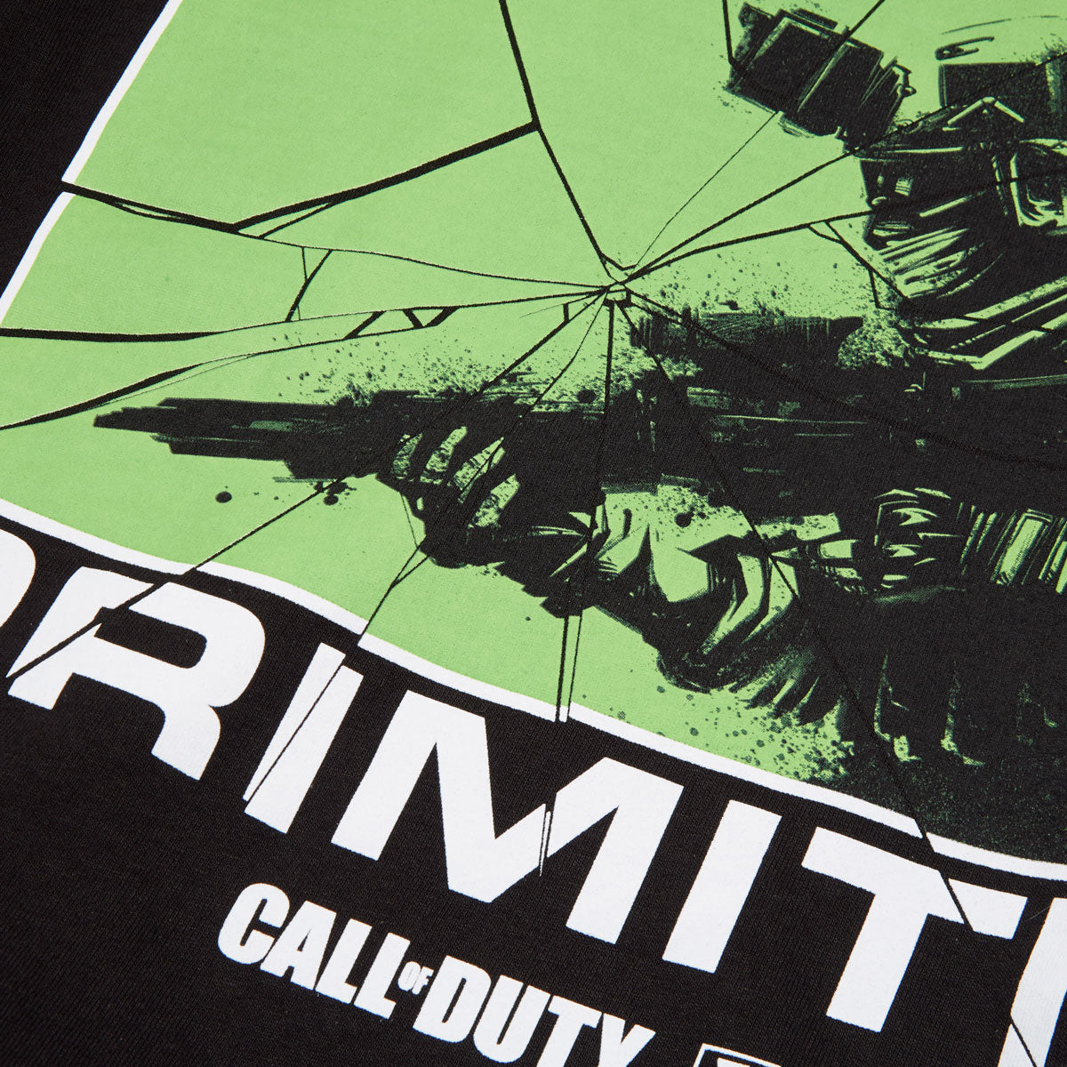 Primitive x Call Of Duty Alpha T-Shirt - Black image 2