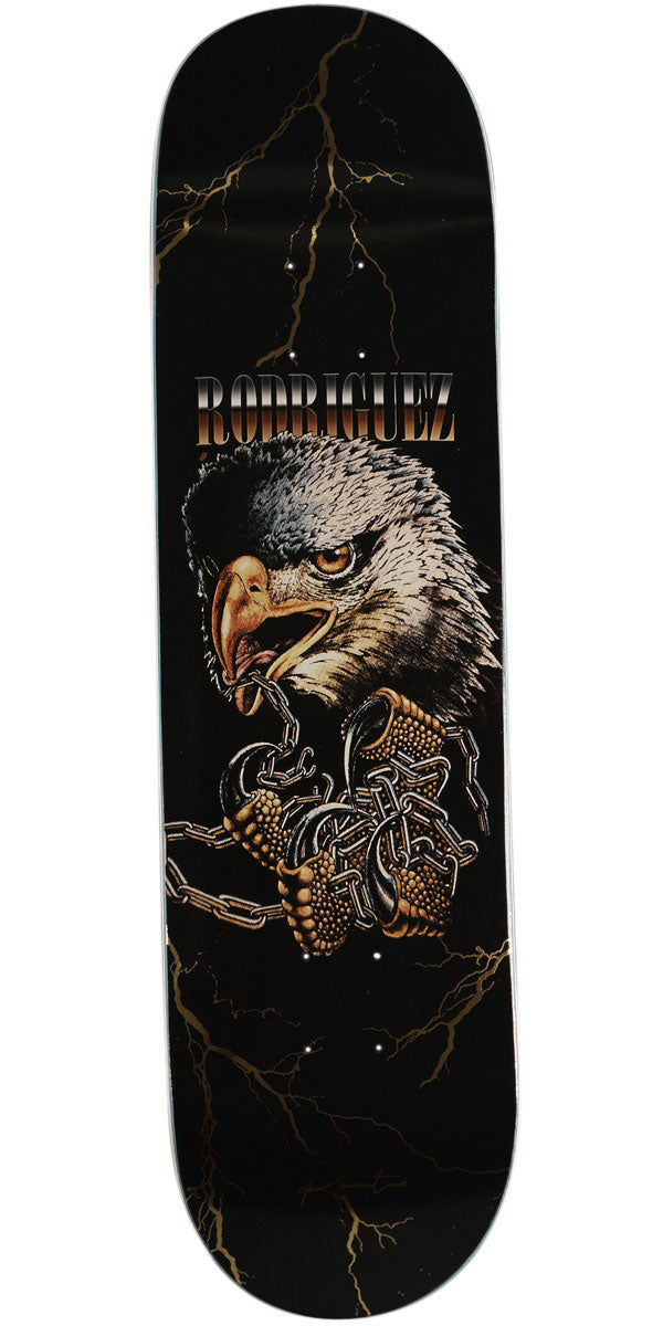 Primitive Rodriguez Eagle Skateboard Deck - Black - 8.125" – CCS