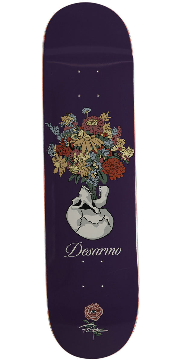 Primitive Desarmo Rebirth Skateboard Deck - Purple - 8.00