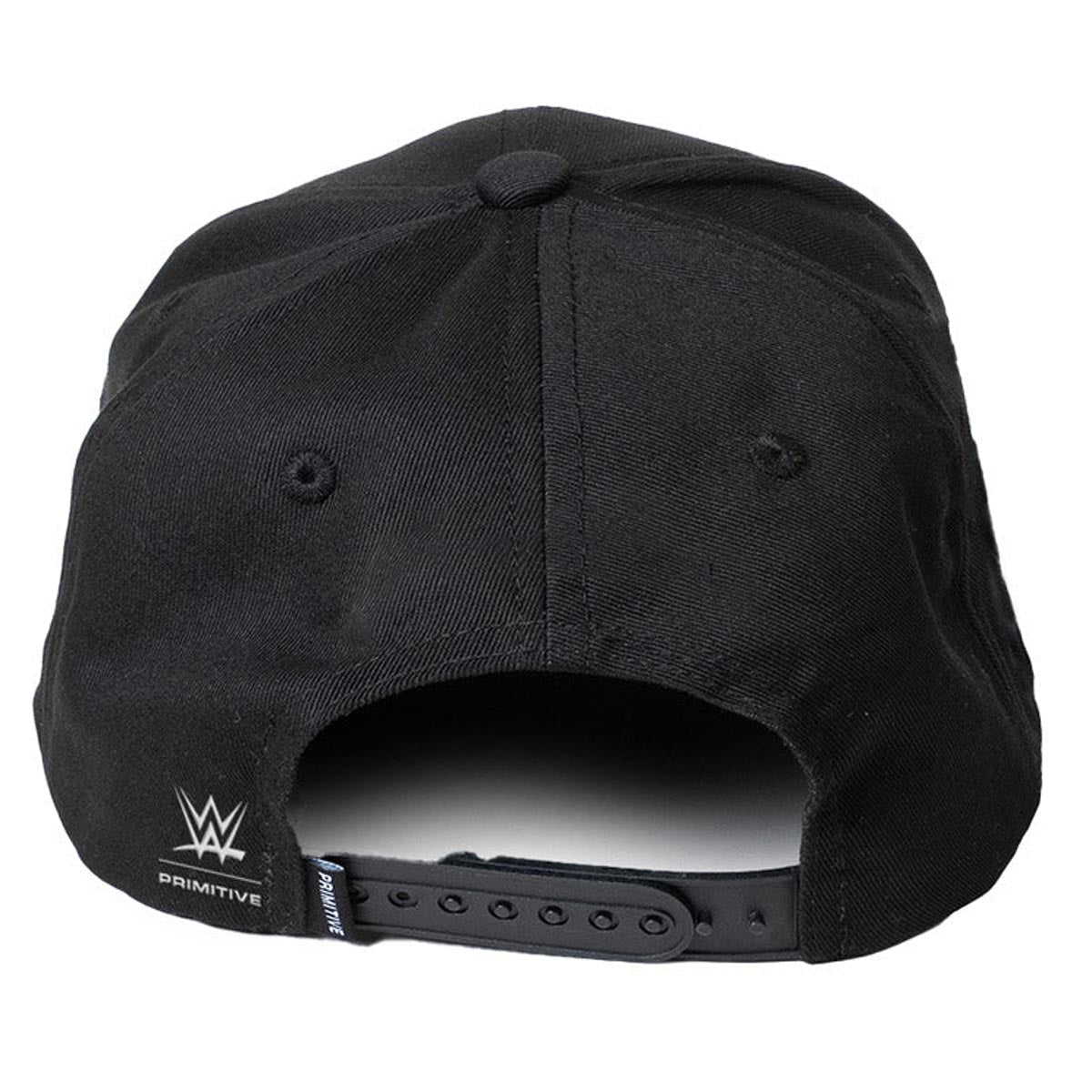 Primitive x WWE Austin Chrome Snapback Hat - Black image 4