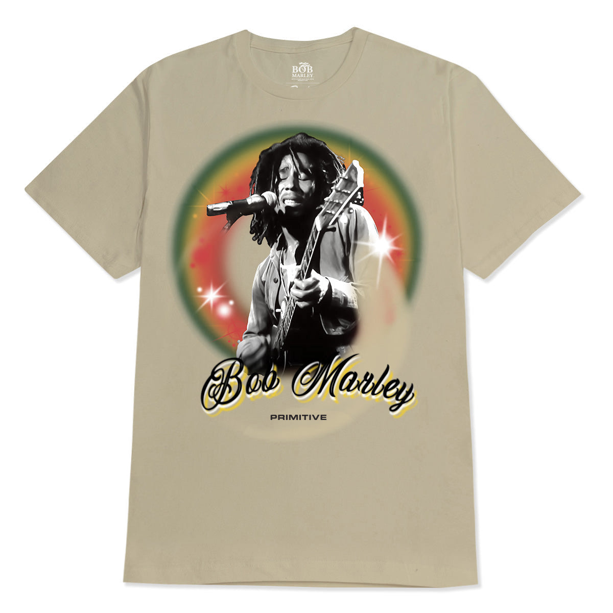 Primitive x Bob Marley Dreams T-Shirt - Sand image 1