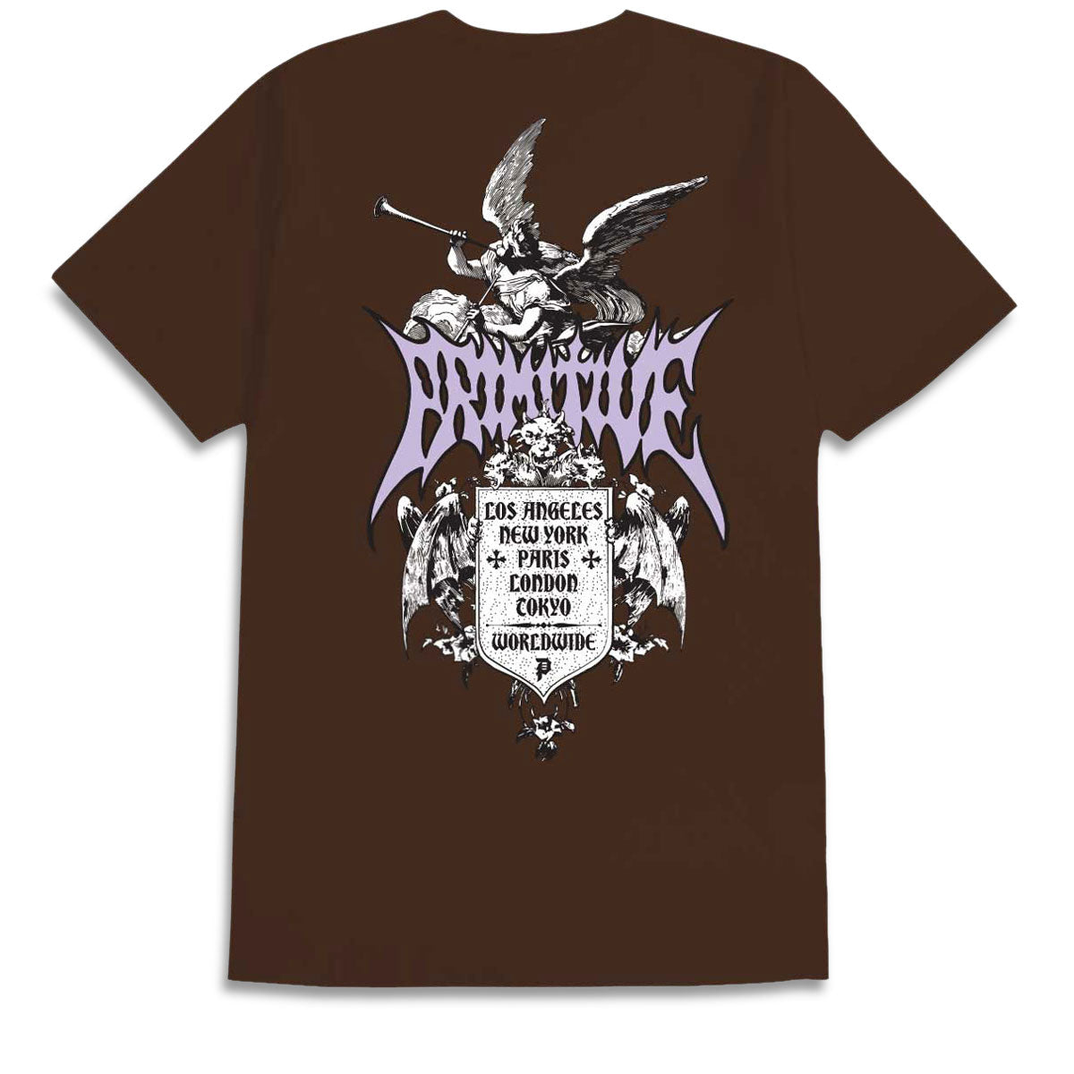 ★Primitive★Triumph T-Shirt 関税込★ Primitive Triumph T-Shirt - Brown – CCS