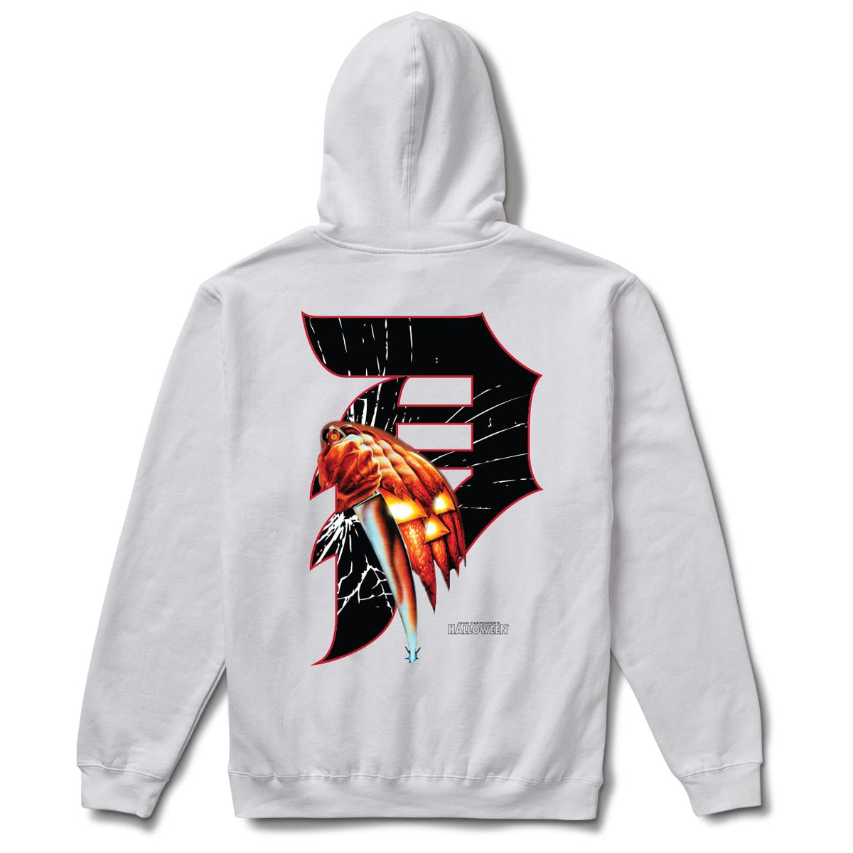 Primitive x Halloween Slash Dirty P Hoodie - White – CCS Primitive x Halloween Slash Dirty P Hoodie - White – CCS