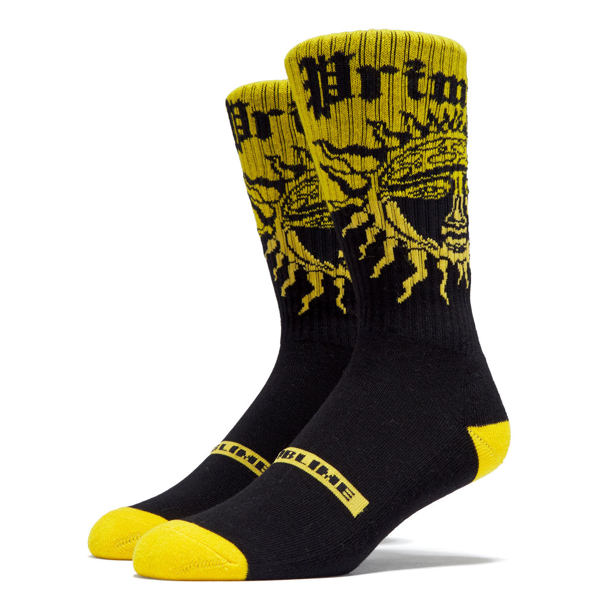 Primitive x Sublime Arise Socks - Yellow image 1