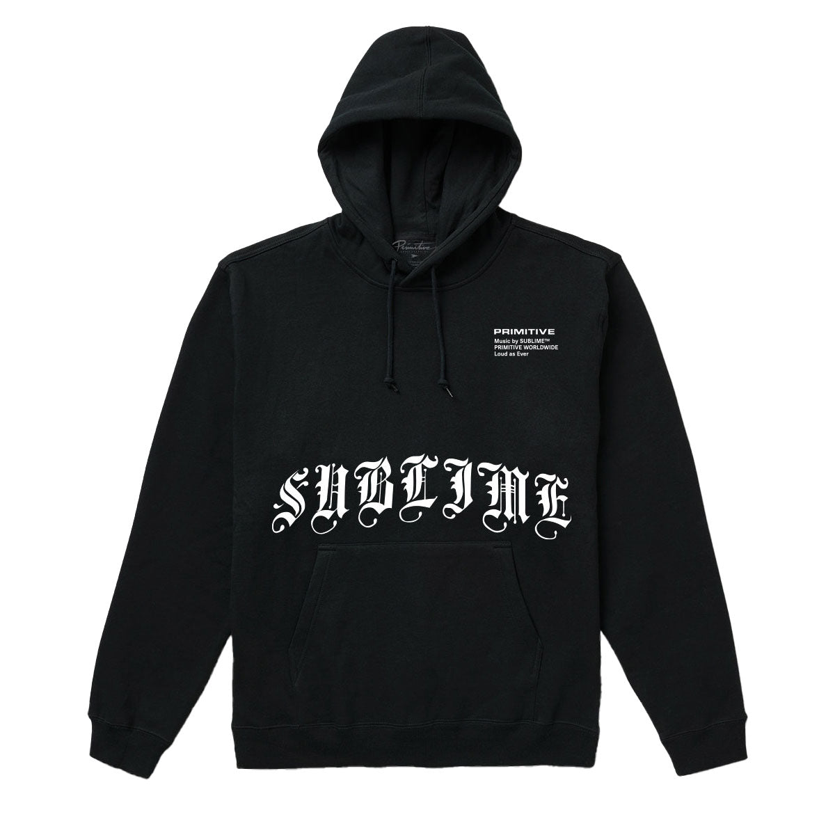 Primitive x Sublime Memory Hoodie - Black image 2