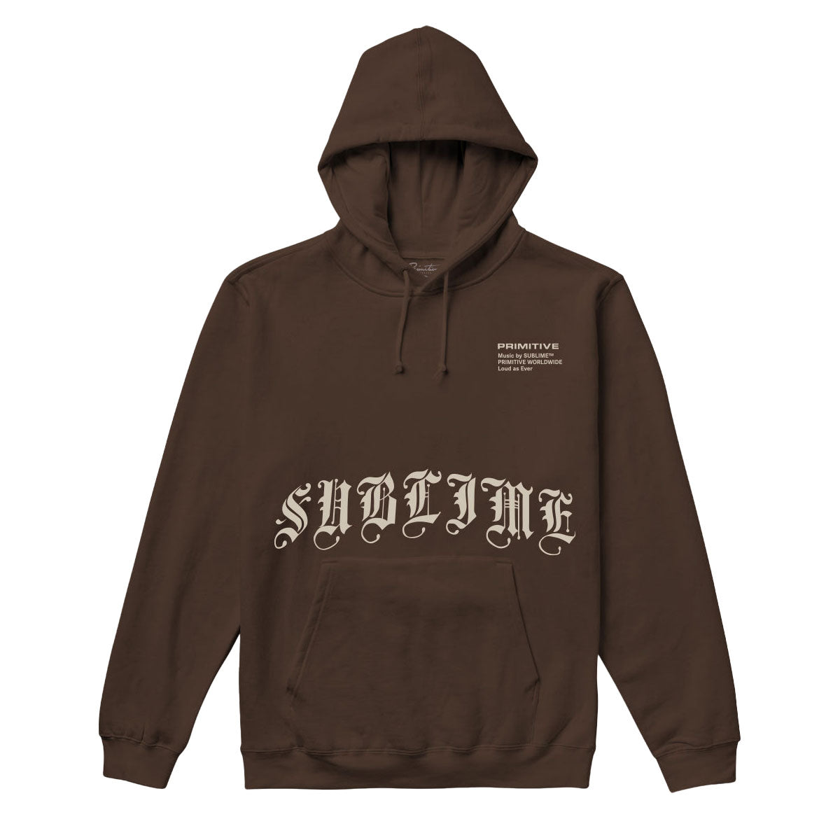 Primitive x Sublime Memory Hoodie - Brown image 2