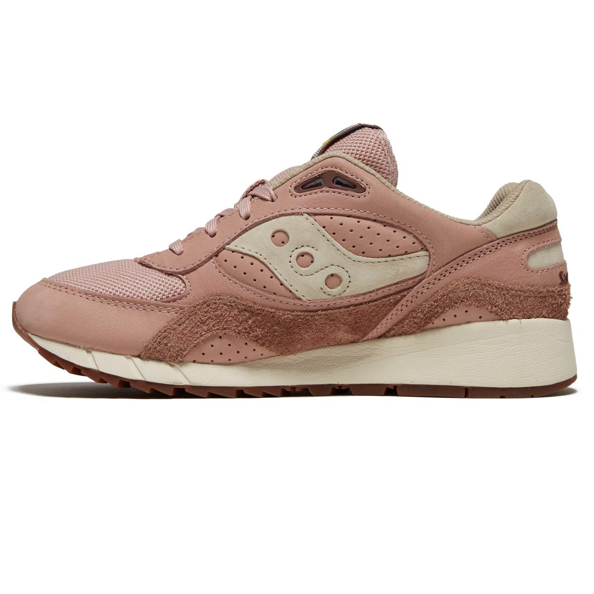 Saucony Shadow 6000 Shoes - Rose/Brown image 2