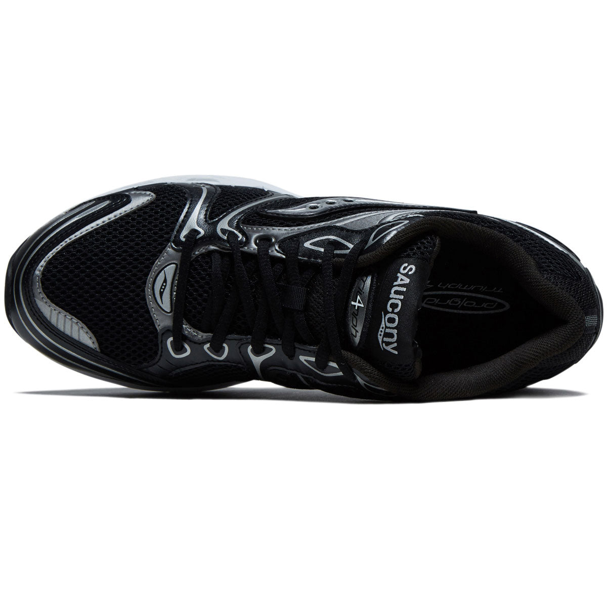 Saucony Progrid Triumph 4 Shoes - Black/Silver image 3