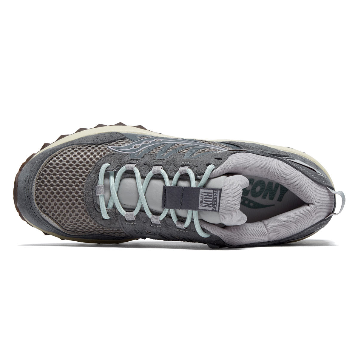 Saucony Grid Peak Shoes - Grey/Carbon image 3