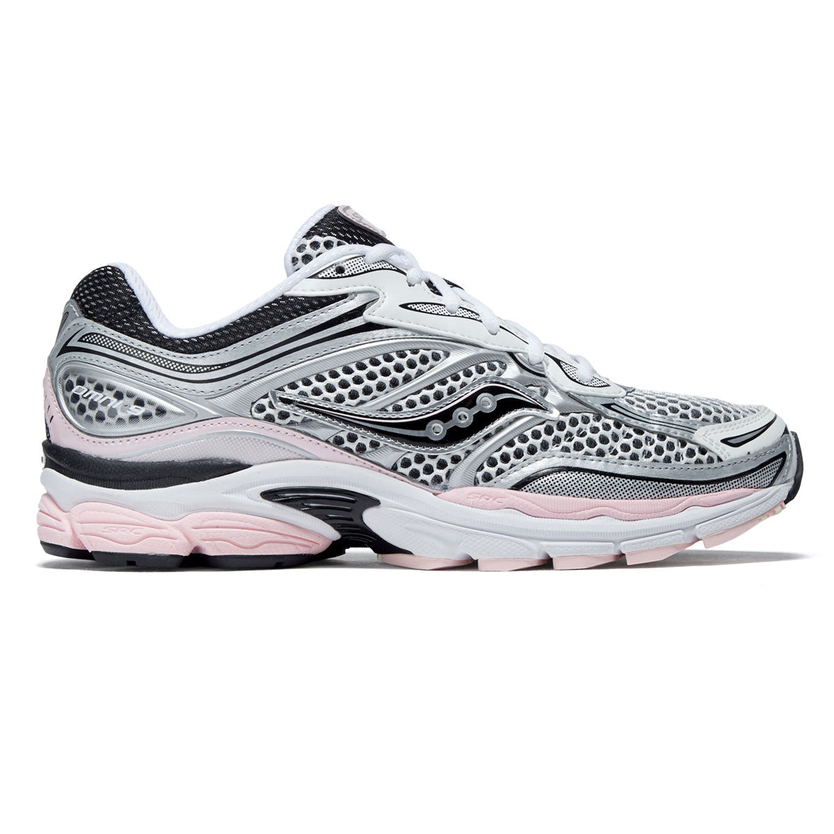 Saucony Progrid Omni 9 Shoes - Silver/Pink image 1