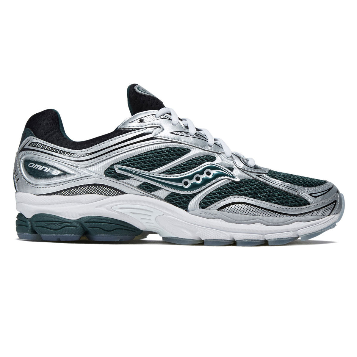 Grid Omni Saucony Walking Shoes Inch Saucony Omni Grid OG Silver - Main Image