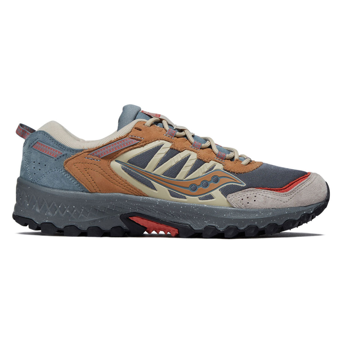 Saucony Grid Peak Shoes - Grey/Sand image 1