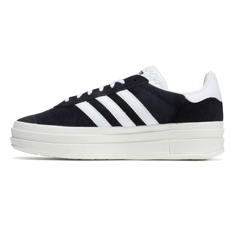 Adidas Womens Gazelle Bold Shoes - Core Black/Ftwr White/Core White