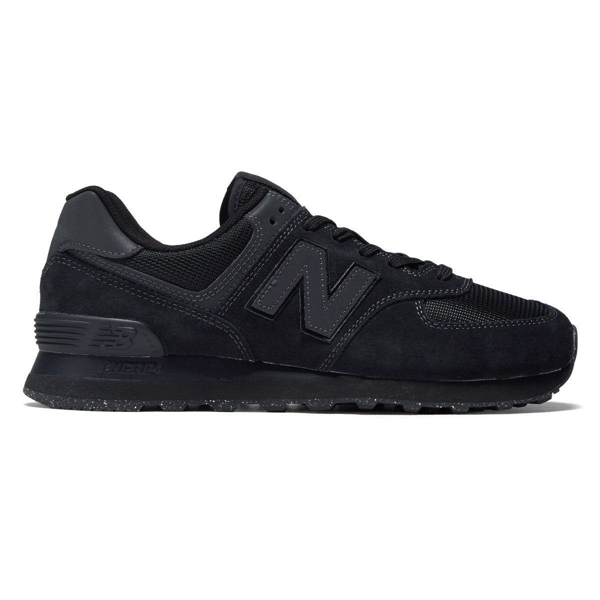 New Balance 574 Core Shoes - Black/Black image 1