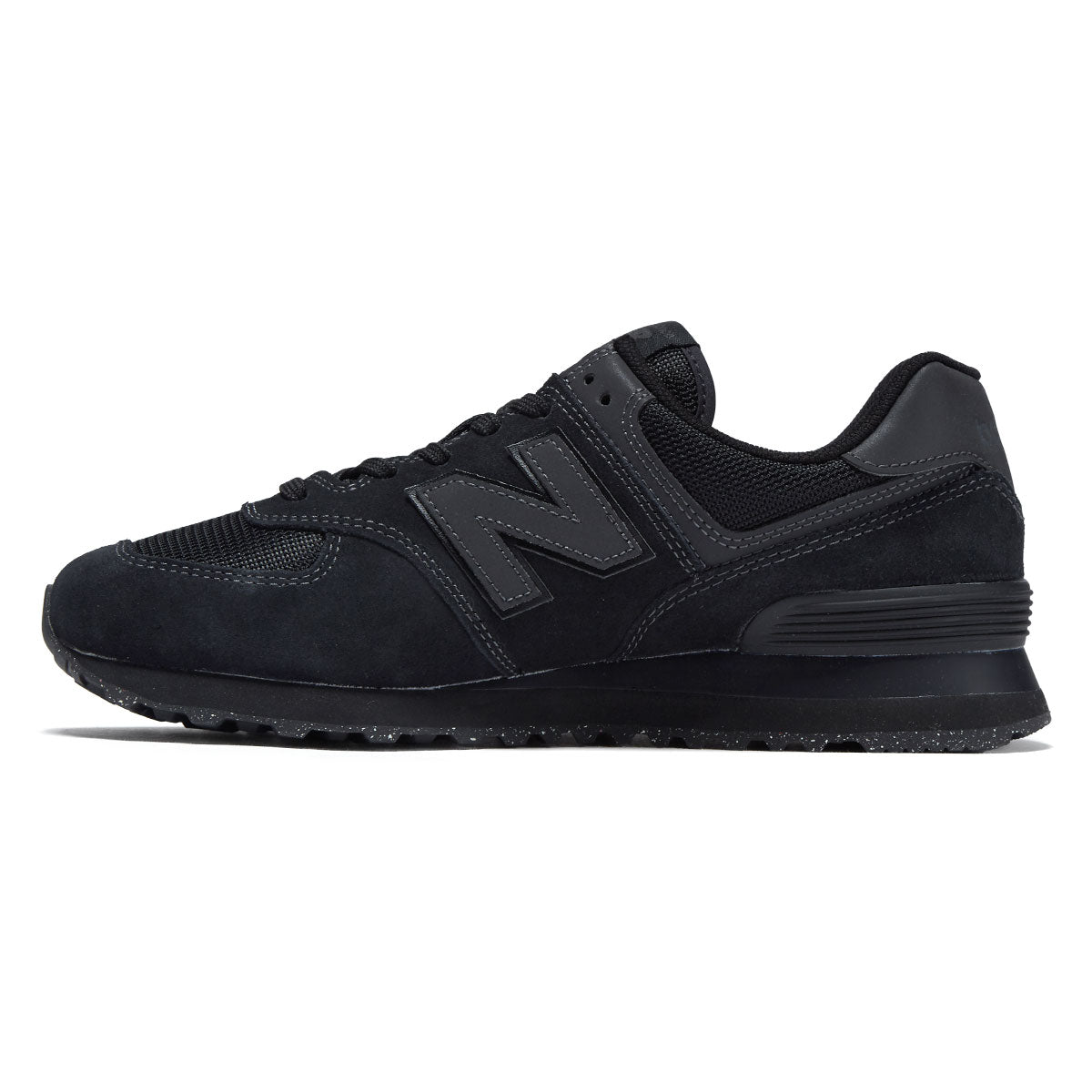 New Balance 574 Core Shoes - Black/Black image 2