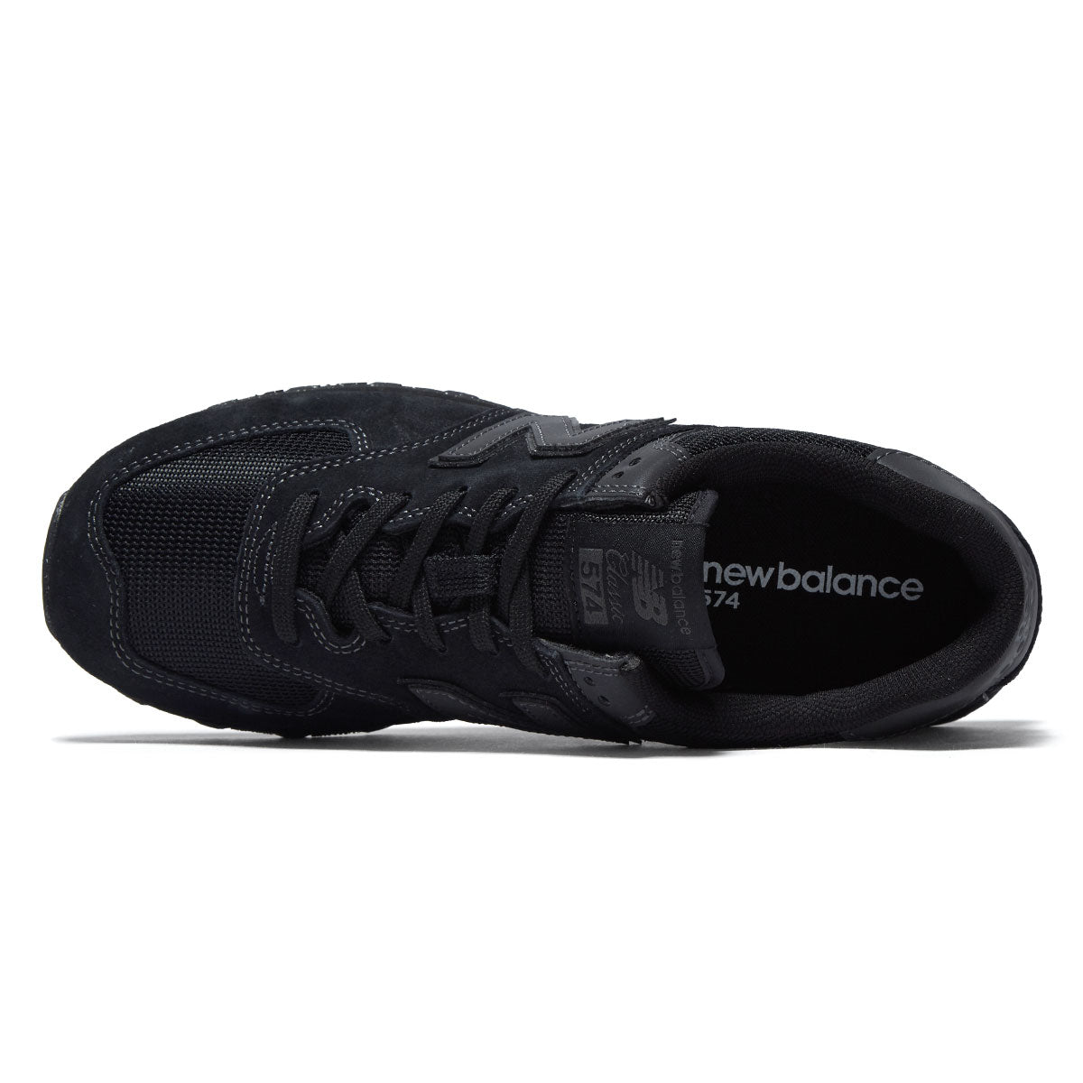 New Balance 574 Core Shoes - Black/Black image 3