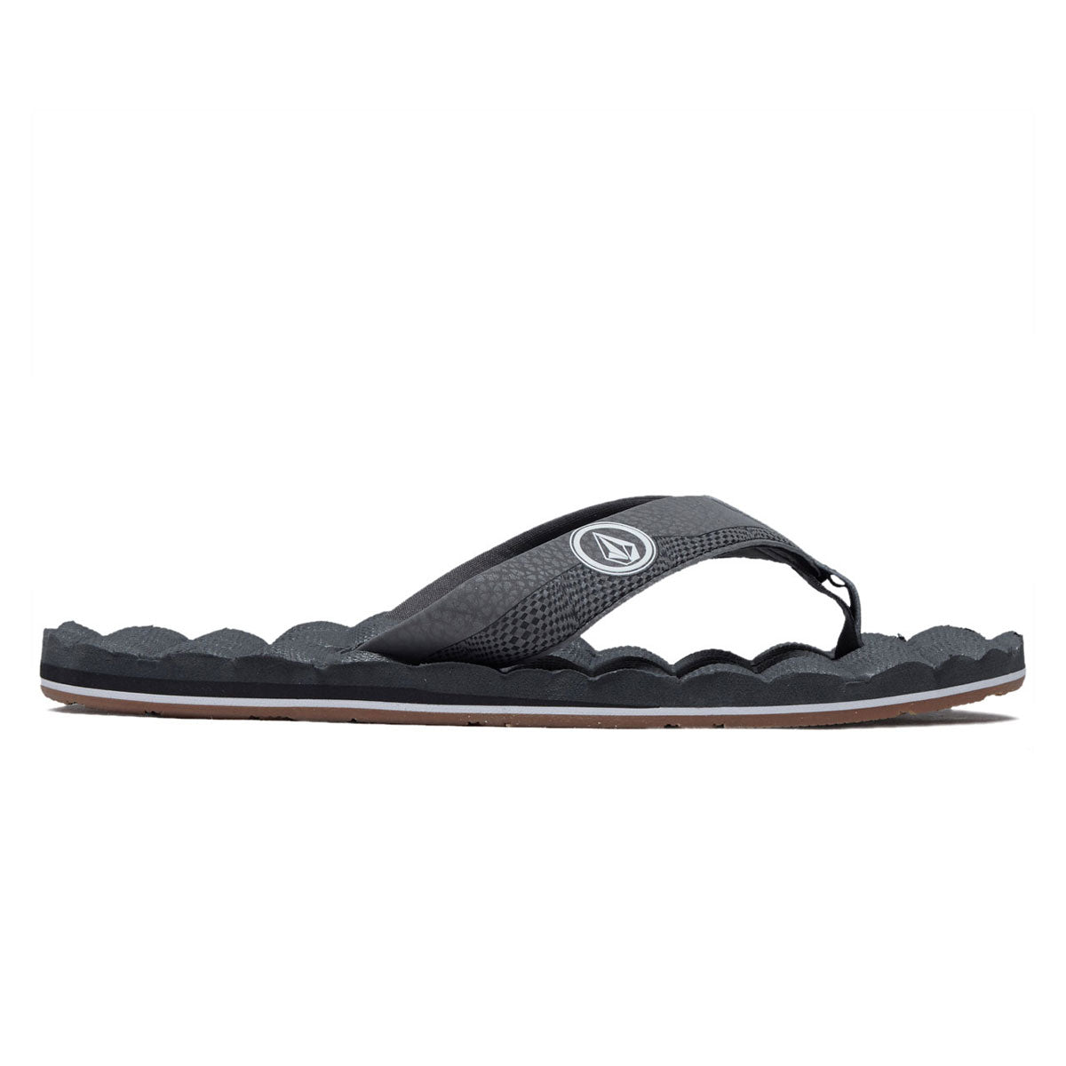 Volcom Recliner Sandals - Light Grey image 1