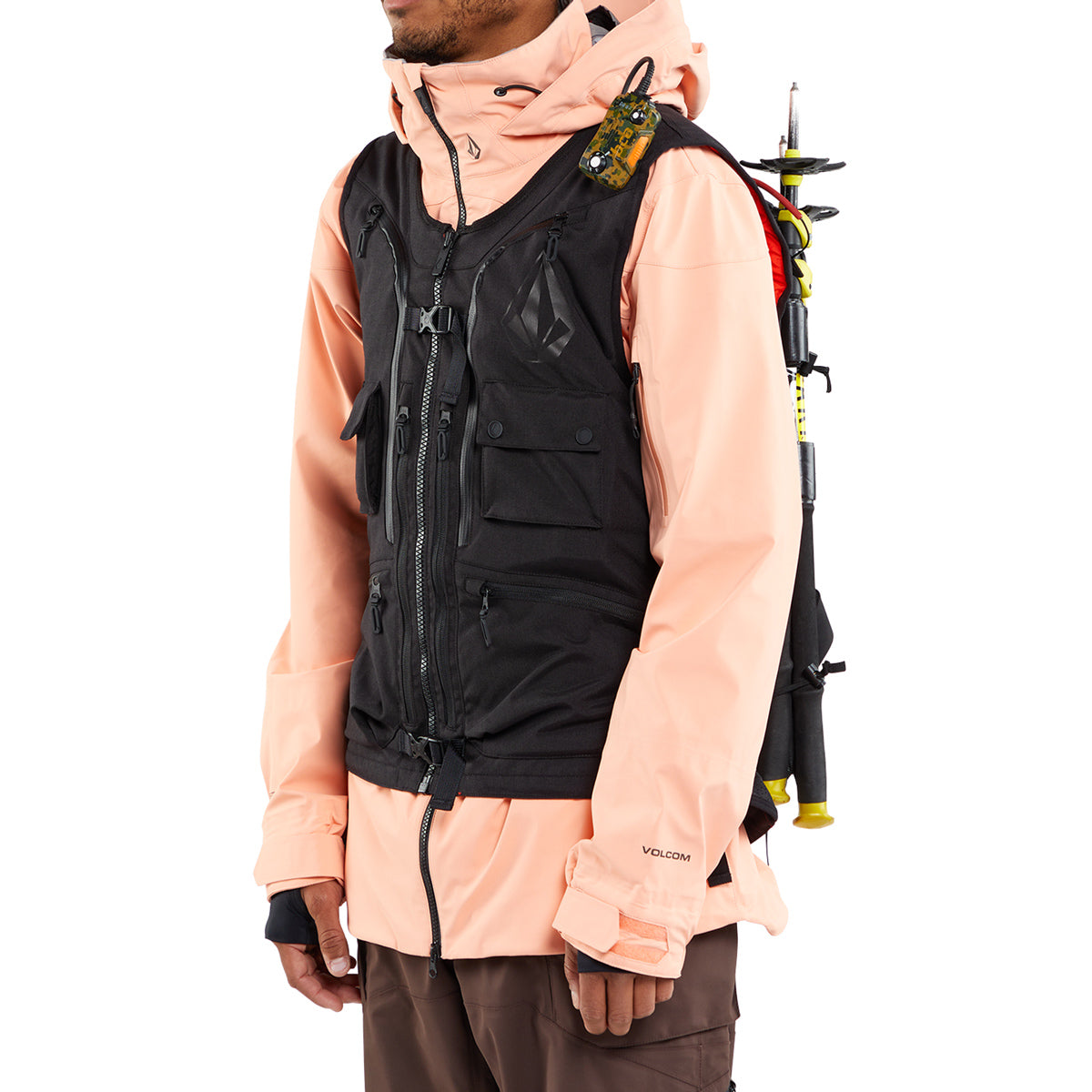 Volcom Iguchi Slack 2024 Snowboard Jacket - Black image 4
