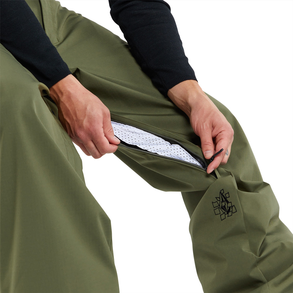 Volcom Vlcmxdustbox 2024 Snowboard Pants - Military image 4
