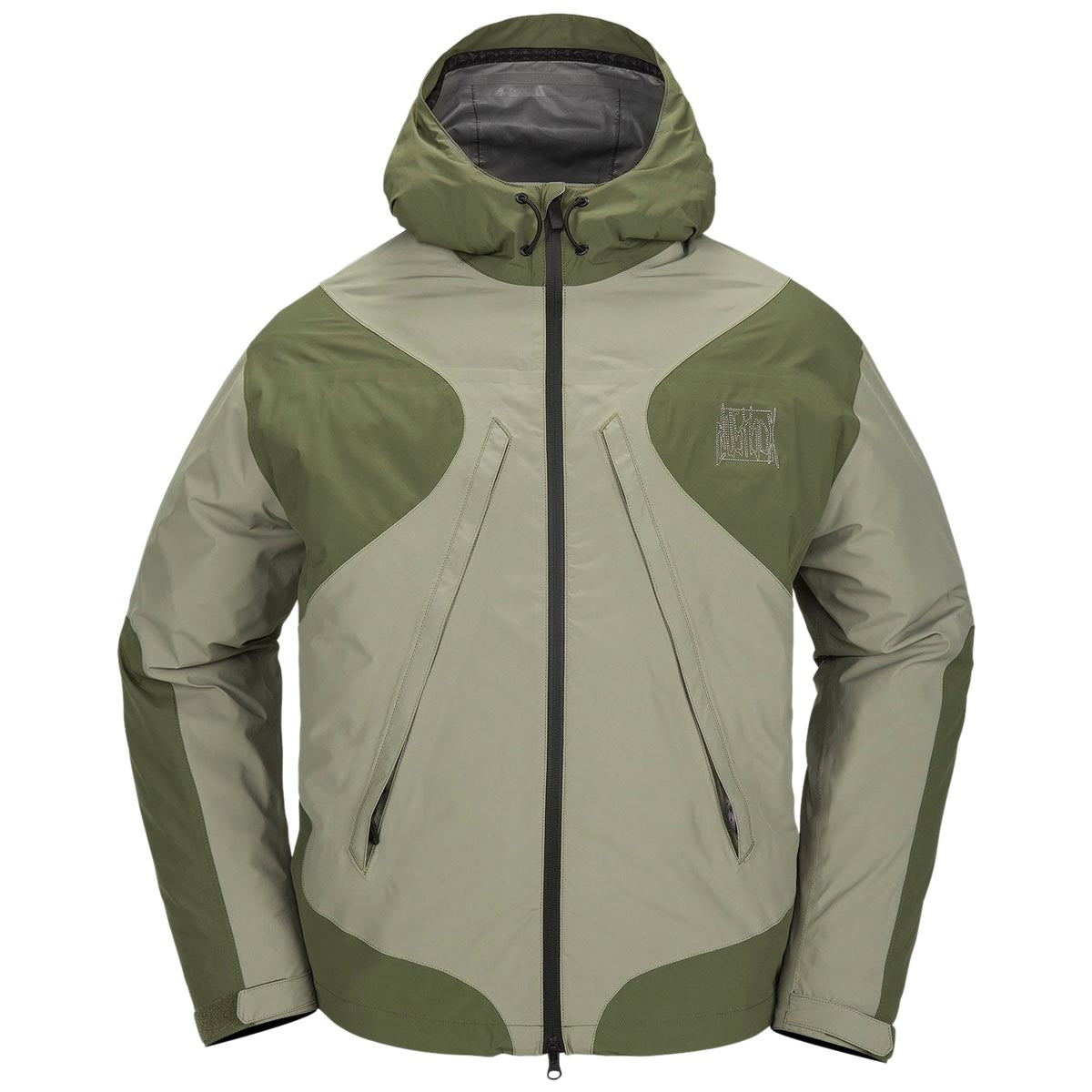Volcom Feeltoogood Gore-tex 2024 Snowboard Jacket - Light Military image 1