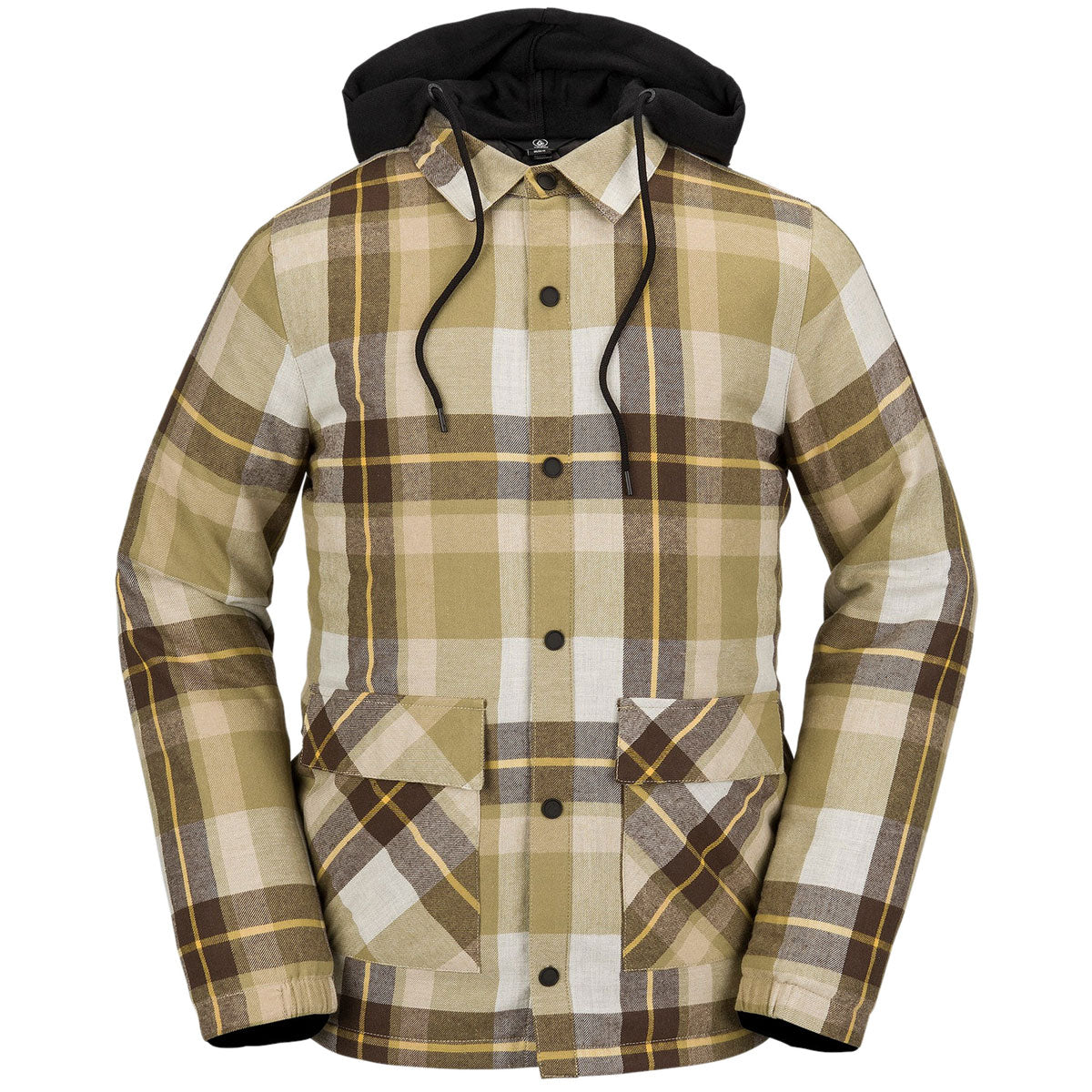 Volcom Ins Riding Flannel Jacket - Khakiest image 1