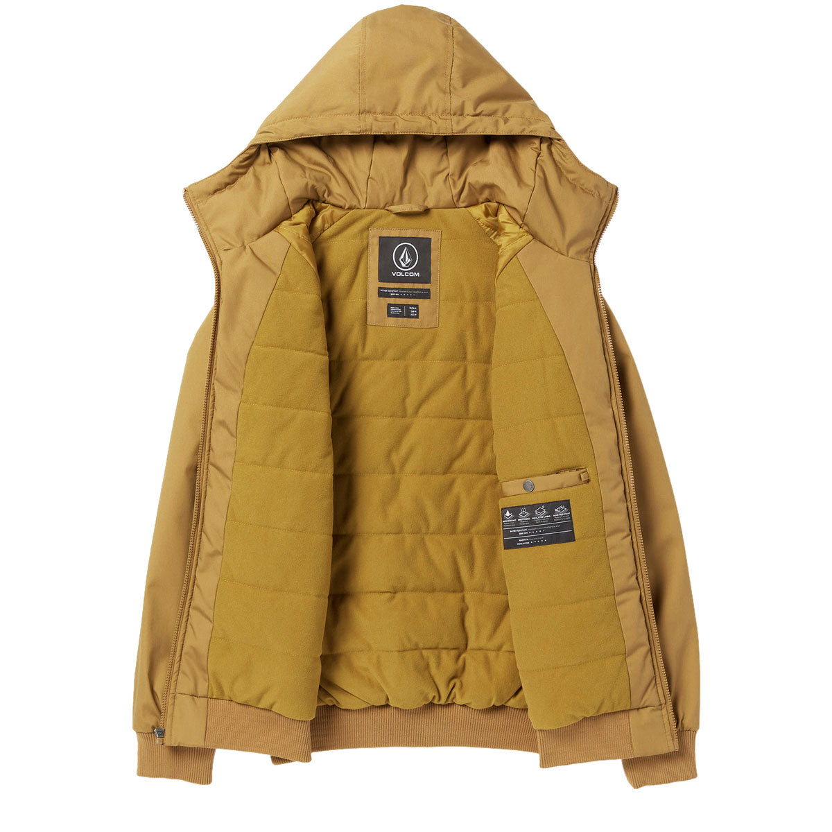 Volcom Hernan 5k Jacket - Tobacco image 4