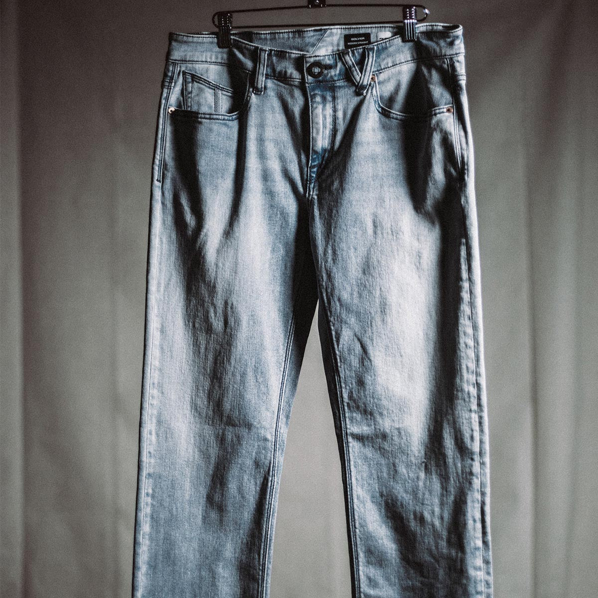 Volcom Solver Denim Jeans - Powder Blue image 3