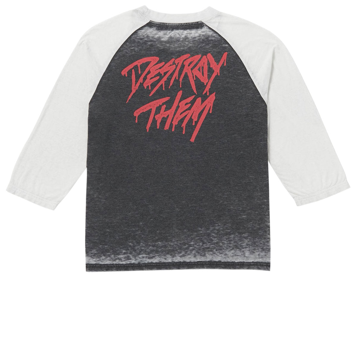 Volcom Skate Vitals Collin P Raglan T-Shirt - Black image 2